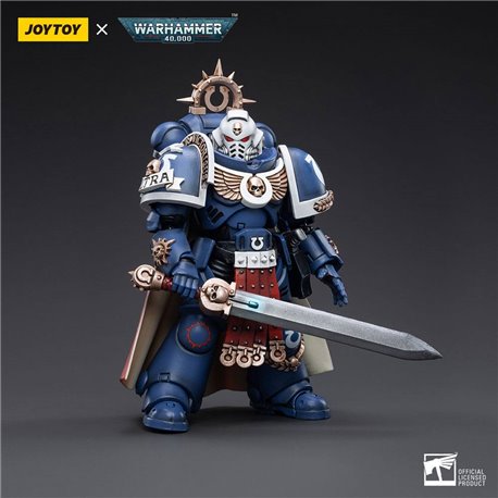 Warhammer 40k Action Figure 1/18 Ultramarines Primaris Captain 12 cm (przedsprzedaż)