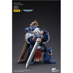 Warhammer 40k Action Figure 1/18 Ultramarines Primaris Captain 12 cm (przedsprzedaż)