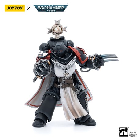 Warhammer 40k Action Figure 1/18 Black Templars Primaris Sword Brethren Alberic 12 cm (przedsprzedaż)