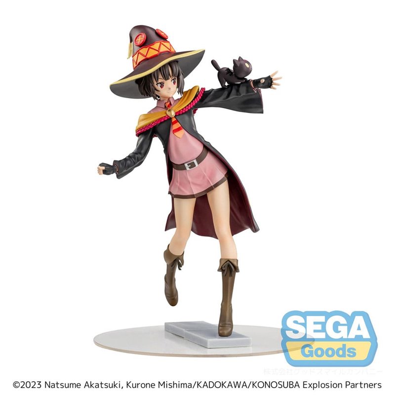 Konosuba - An Explosion on This Wonderful World! Series Luminasta PVC Statue Megumin with Chomusuke 22 cm (przedsprzedaż)