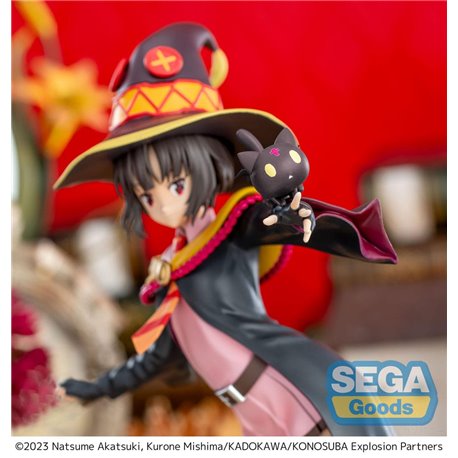 Konosuba - An Explosion on This Wonderful World! Series Luminasta PVC Statue Megumin with Chomusuke 22 cm (przedsprzedaż)