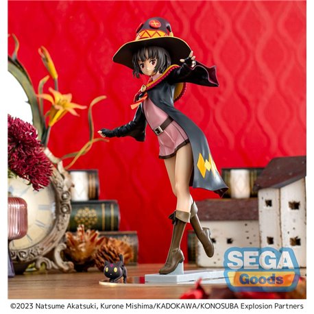 Konosuba - An Explosion on This Wonderful World! Series Luminasta PVC Statue Megumin with Chomusuke 22 cm (przedsprzedaż)