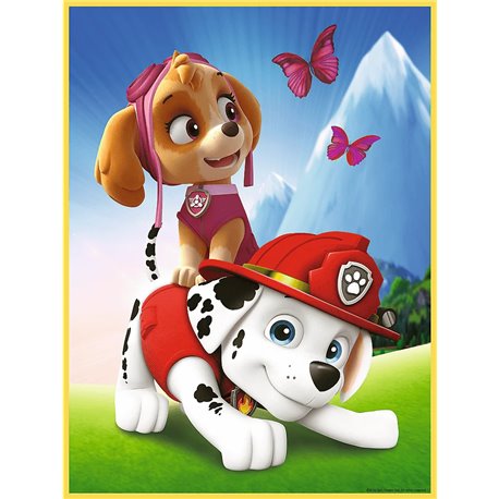 Puzzle 2x10 Baby Maxi Drużyna Paw Patrol