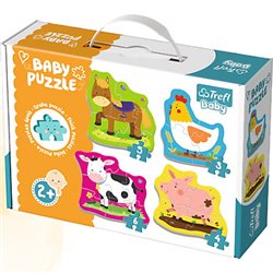 Puzzle Baby Classic - Zwierzątka na wsi