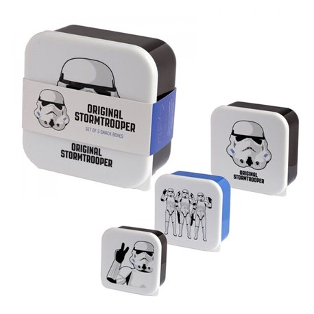 Pudełka na jedzenie Original Stormtrooper Snack Box Set (przedsprzedaż)