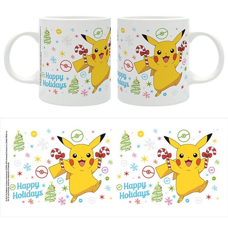 Kubek - Pokemon Pikachu Christmas (320ml)