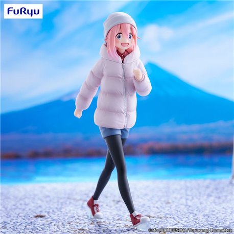 Laid-Back Camp Trio-Try-iT PVC Statue Nadeshiko Kagamihara 20 cm (przedsprzedaż)