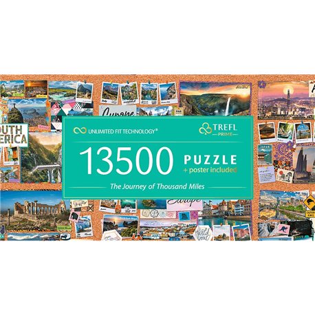 Puzzle 13500 The Journey of Thousand Miles