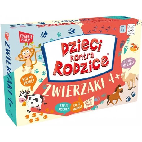 Dzieci kontra Rodzice. Zwierzaki 4+