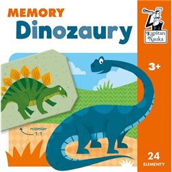 Kapitan Nauka Memory Dinozaury 3+
