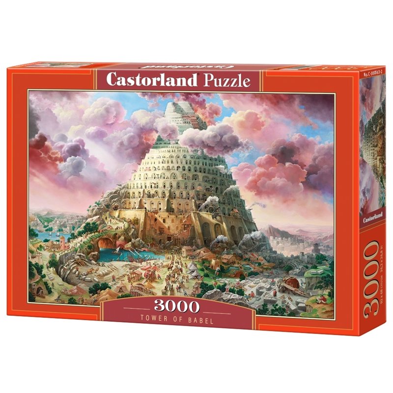 Puzzle 3000 Wieża Babel