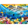 Puzzle 180 Dolphins in the Tropics