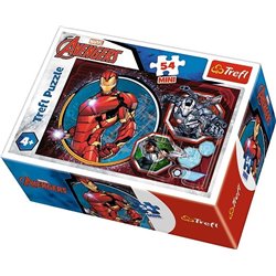 Puzzle 54 mini Bohaterowie The Avengers 3