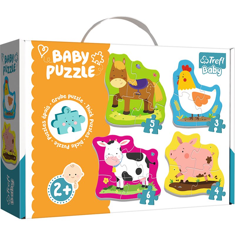 Puzzle Baby Classic - Na farmie