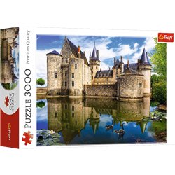 Puzzle 3000 Zamek w Sully-sur-Loire