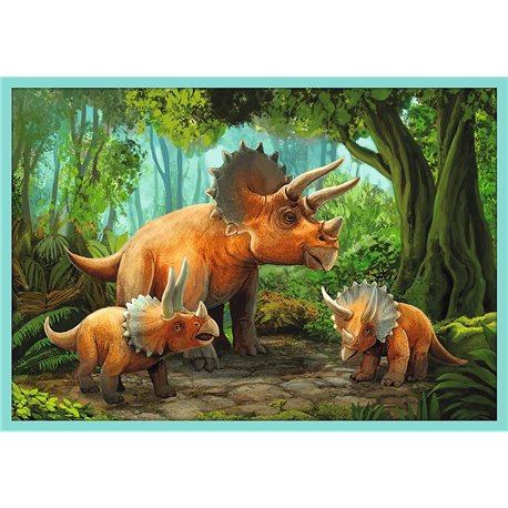 Puzzle 10w1 Poznaj wszystkie dinozaury