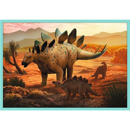 Puzzle 10w1 Poznaj wszystkie dinozaury