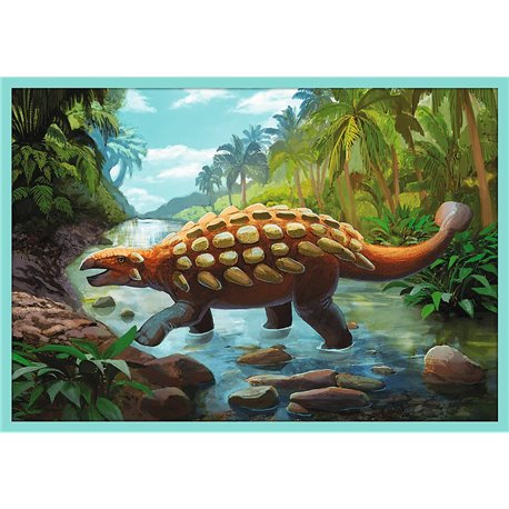 Puzzle 10w1 Poznaj wszystkie dinozaury