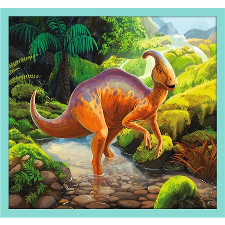 Puzzle 10w1 Poznaj wszystkie dinozaury