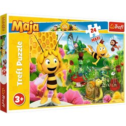 Puzzle 24 maxi W świecie pszczółki Mai