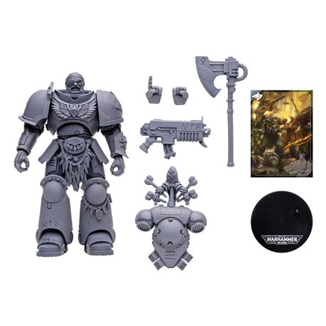 Warhammer 40k Action Figure Space Wolves Wolf Guard (Artist Proof) 18 cm (przedsprzedaż)