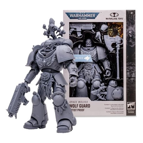 Warhammer 40k Action Figure Space Wolves Wolf Guard (Artist Proof) 18 cm (przedsprzedaż)