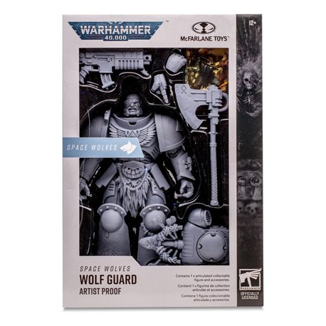 Warhammer 40k Action Figure Space Wolves Wolf Guard (Artist Proof) 18 cm (przedsprzedaż)