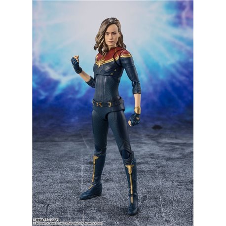 The Marvels S.H. Figuarts Action Figure Captain Marvel 15 cm (przedsprzedaż)