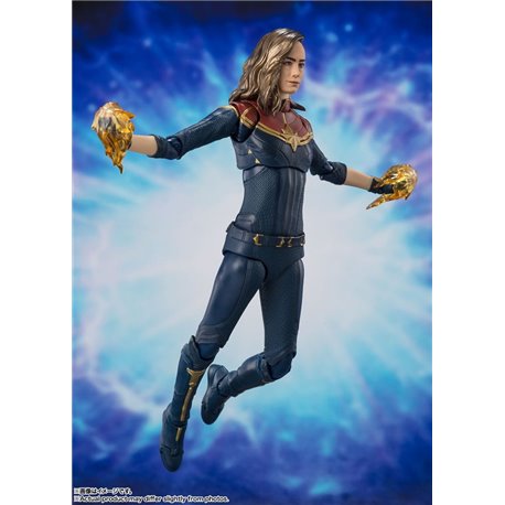 The Marvels S.H. Figuarts Action Figure Captain Marvel 15 cm (przedsprzedaż)