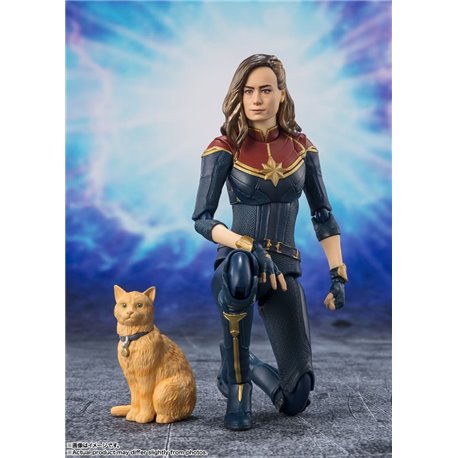 The Marvels S.H. Figuarts Action Figure Captain Marvel 15 cm (przedsprzedaż)