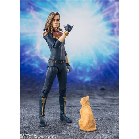 The Marvels S.H. Figuarts Action Figure Captain Marvel 15 cm (przedsprzedaż)