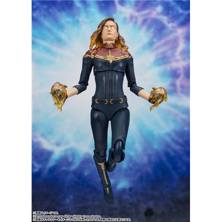 The Marvels S.H. Figuarts Action Figure Captain Marvel 15 cm (przedsprzedaż)