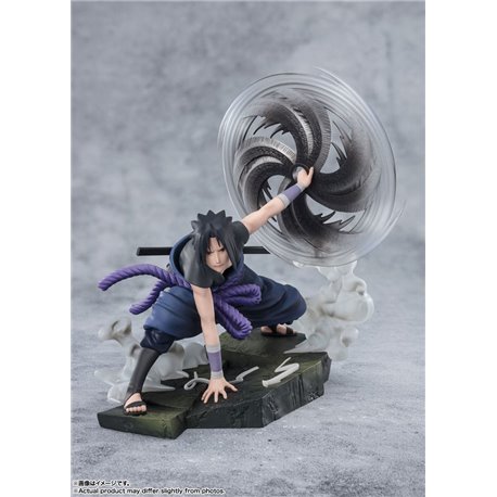 Naruto Shippuden FiguartsZERO Extra Battle PVC Statue Sasuke Uchiha -The Light & Dark of the Mangekyo Sharingan- (przedsprzedaż)