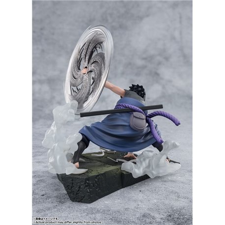 Naruto Shippuden FiguartsZERO Extra Battle PVC Statue Sasuke Uchiha -The Light & Dark of the Mangekyo Sharingan- (przedsprzedaż)