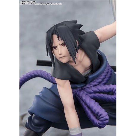 Naruto Shippuden FiguartsZERO Extra Battle PVC Statue Sasuke Uchiha -The Light & Dark of the Mangekyo Sharingan- (przedsprzedaż)