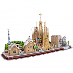Puzzle 3D Cityline Barcelona