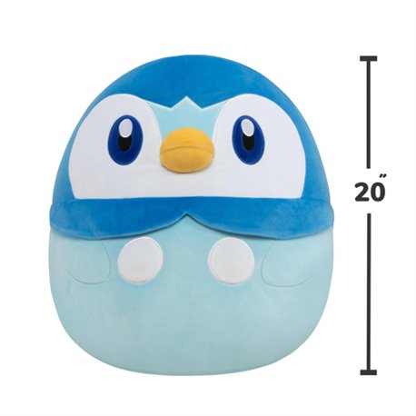 Squishmallows Plush Figure Pokemon Piplup 50 cm