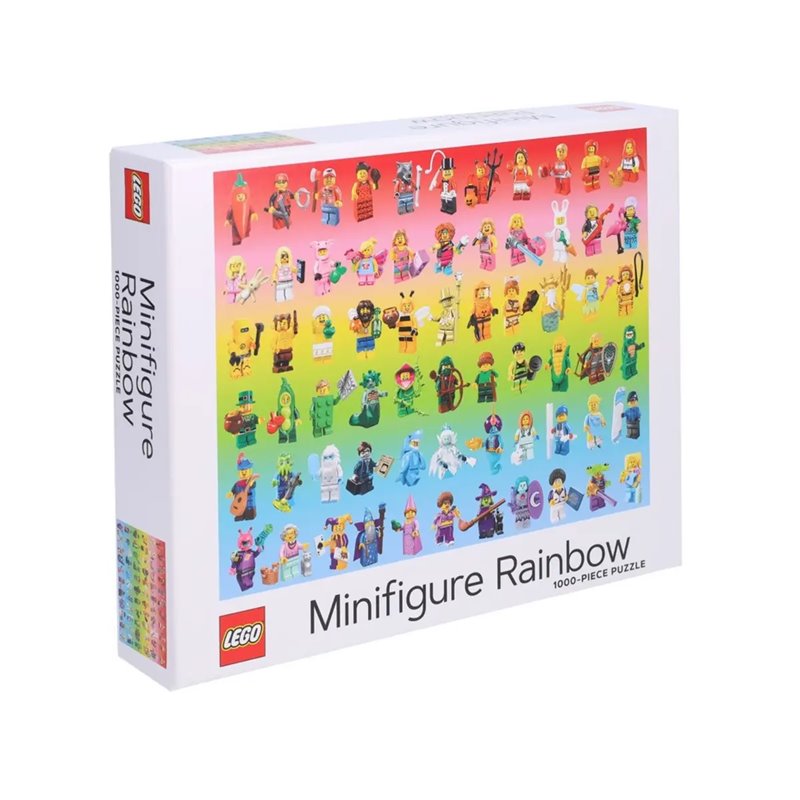 Puzzle Minifigure Rainbow 1000