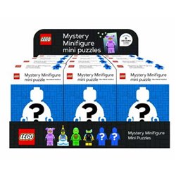 Puzzle Mystery Minifigure Blue Edition