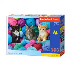 Puzzle 300 Kittens in Yarn Store