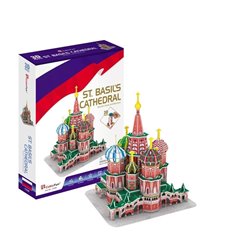 Puzzle 3D Katedra Świętego Bazyla