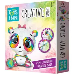 Panda - szycie i kolorowanie Creative Studio