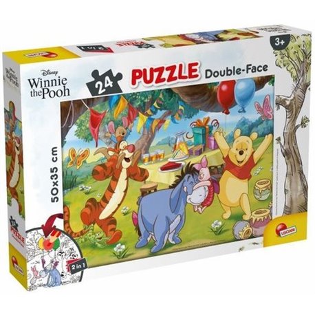 Puzzle dwustronne Plus 24 Kubuś Puchatek