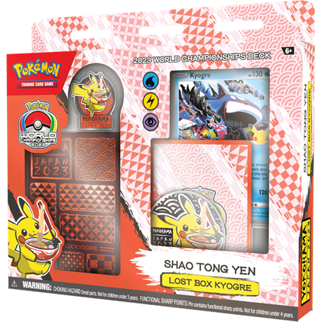 Pokemon TCG: World Championships Deck 2024 Shao Tong Yen - Lost Box Kyogre (przedsprzedaż)