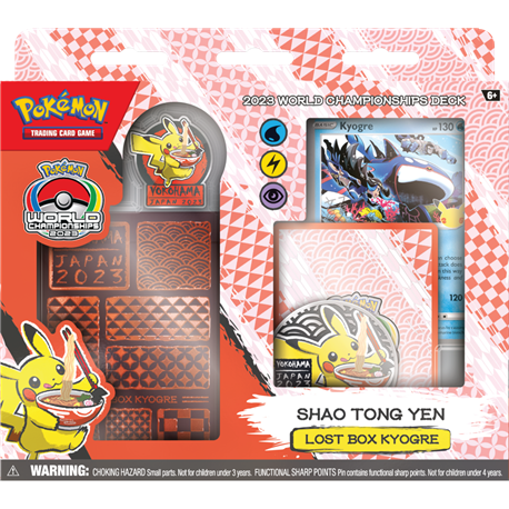 Pokemon TCG: World Championships Deck 2024 Shao Tong Yen - Lost Box Kyogre (przedsprzedaż)