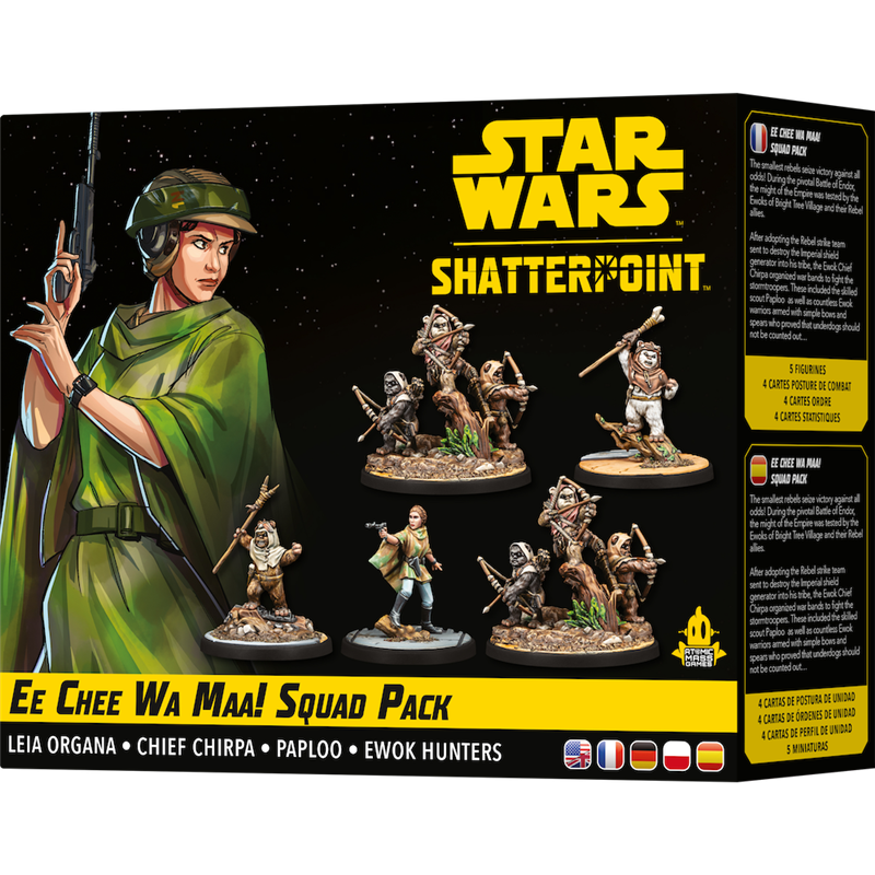 Star Wars Shatterpoint: Ee Chee Wa Maa! - Leia Organa (przedsprzedaż)
