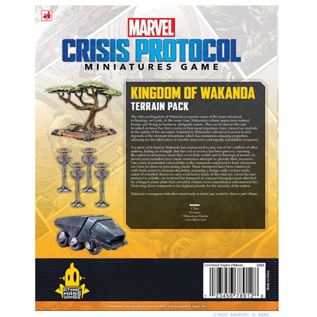 Marvel: Crisis Protocol - Kingdom of Wakanda Terrain Pack (przedsprzedaż)