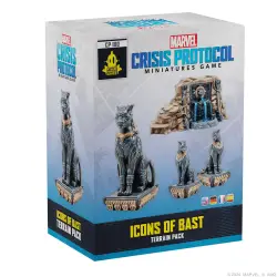 Marvel: Crisis Protocol - Icons of Bast Terrain Pack  (przedsprzedaż)