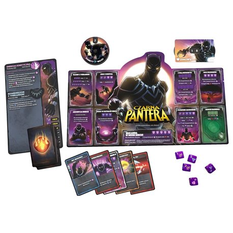 Dice Throne Marvel: Box 2 (Czarna Pantera, Kapitan Marvel, Doktor Strange, Czarna Wdowa) (przedsprzedaż)