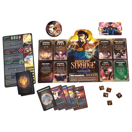 Dice Throne Marvel: Box 2 (Czarna Pantera, Kapitan Marvel, Doktor Strange, Czarna Wdowa) (przedsprzedaż)